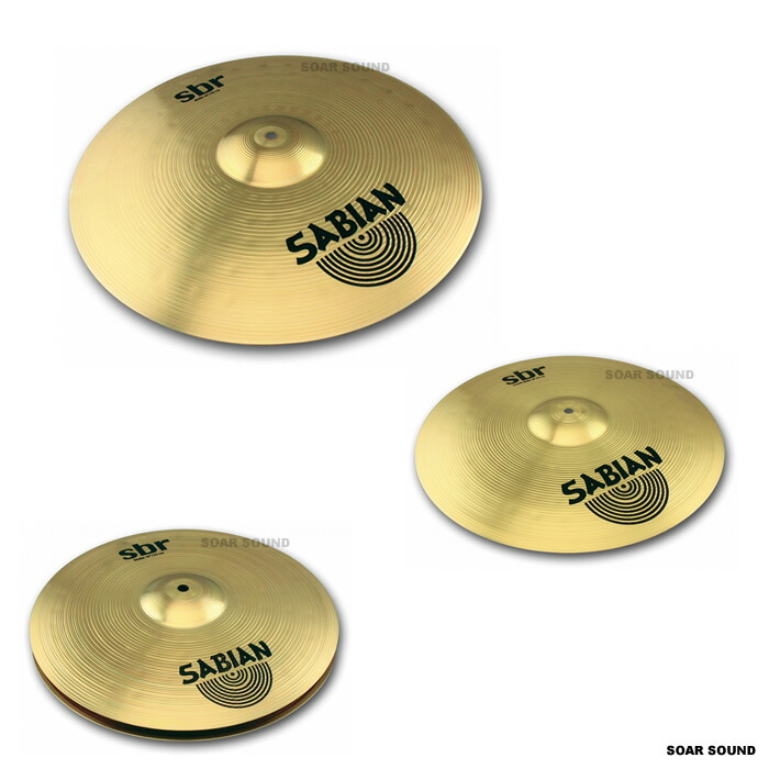 売り切れ必至！ 【楽天市場】SABIAN セイビアン シンバルセット 4枚組 SBR Series ハイハット クラッシュ ライド シンバル  セット：SOAR SOUND 最先端 -korlaobkk.com