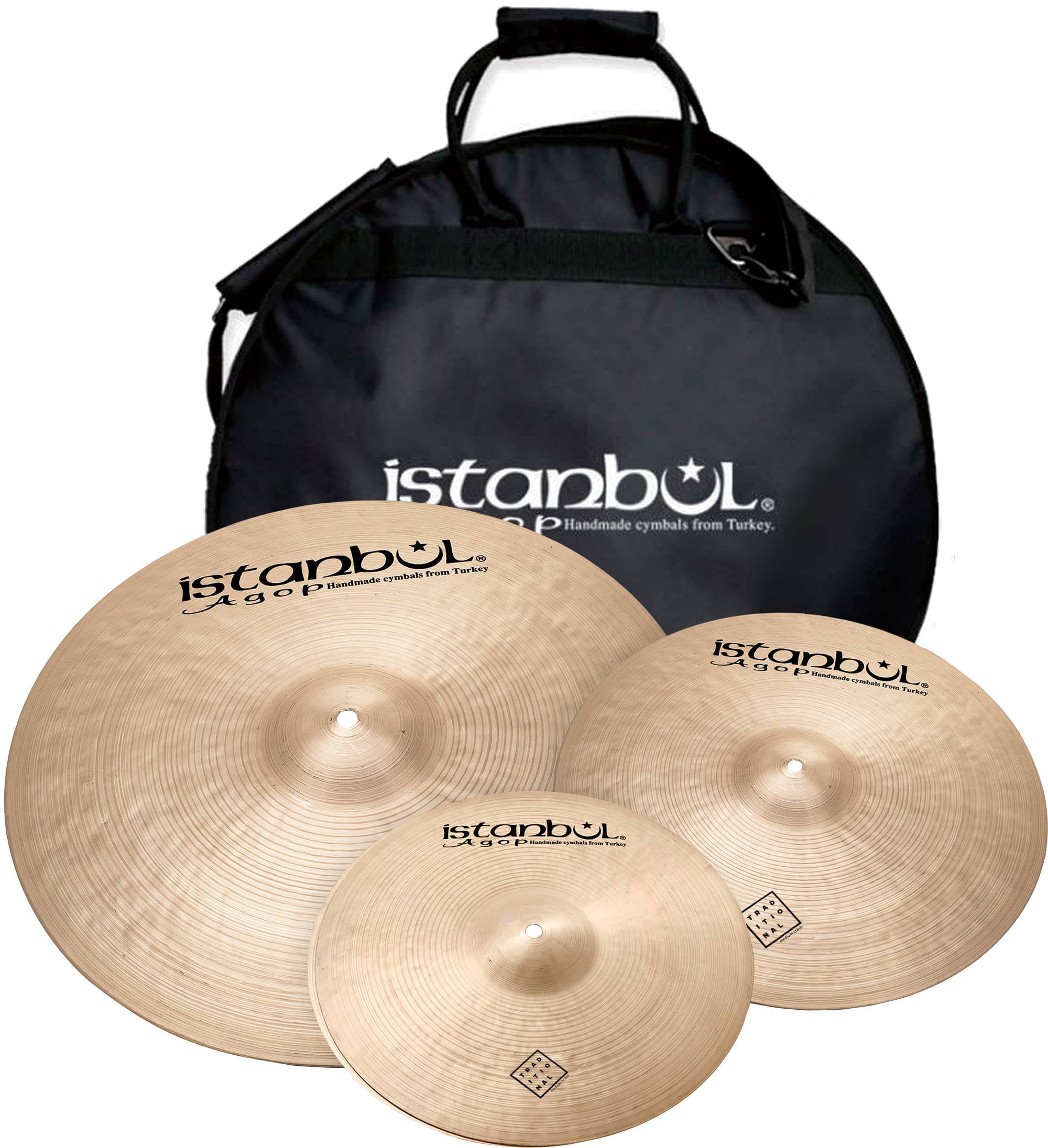 Istanbul Agop Traditional Series Cymbal Set / イスタンブール アゴップ トラディショナル・シリーズ　シンバルセット(20\