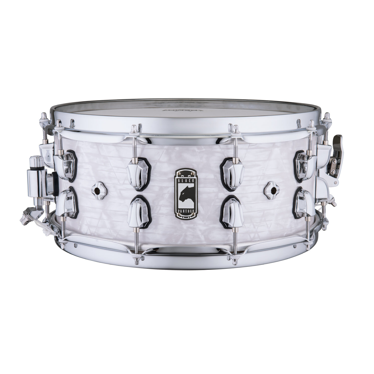 MAPEX SNARE DRUM BLACK PANTHER Heritage 14 x 6 WHITE PSICOBLOC PEARL BPNML4600CWD メイペックス スネアドラム｜SOAR SOUND