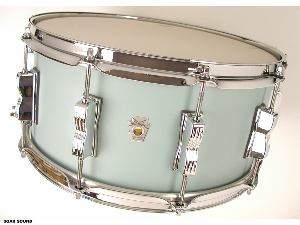 Ludwig ラディック 6.5x14 NeuSonic ニューソニック ツインラグ LS264 SKYLINE BLUE スカイラインブルー LS264XX3R スネアドラム 国内正規輸入品 38,467円