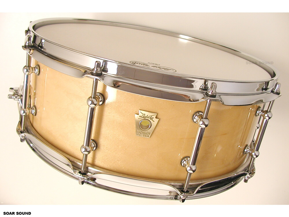 Ludwig ラディック 5x14 Classic Maple クラシックメイプル Tube lug チューブラグ LS401T ナチュラルメイプル NATURAL MAPLE LS401TXXN スネアドラム 国内正規輸入品|SOAR SOUND