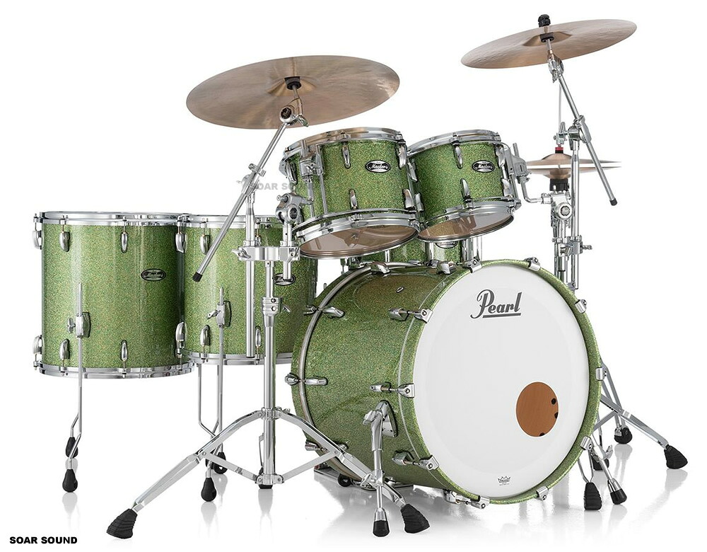 Pearl パール Masters Maple マスターズメイプル ドラムセット MM6 カスタムカラー ドラム 5点セット MM6C｜SOAR SOUND