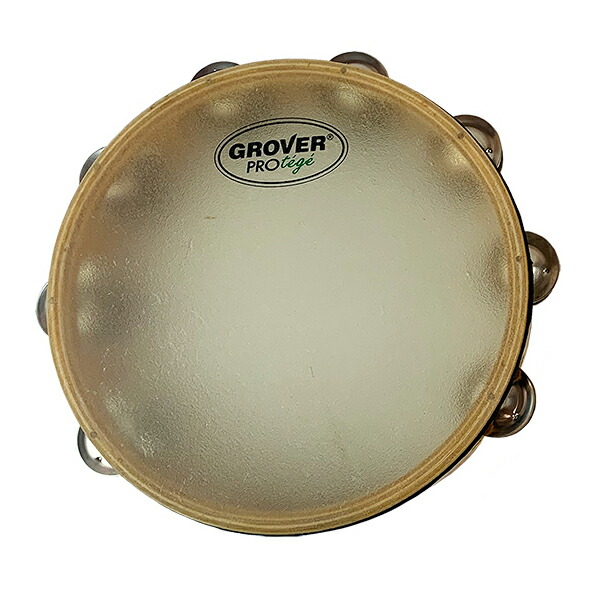 GROVER PRO PERCUSSION タンバリン Bantamweight™ German Silver Tambourine – Grover Pro Percussion