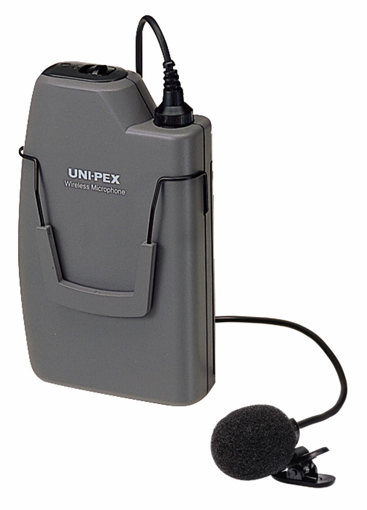 UNI-PEX　ユニペックス　ピンマイク　タイピン型　ワイヤレス　マイク 300ＭＨz帯　WM-3100　UNIPEX　WM3100