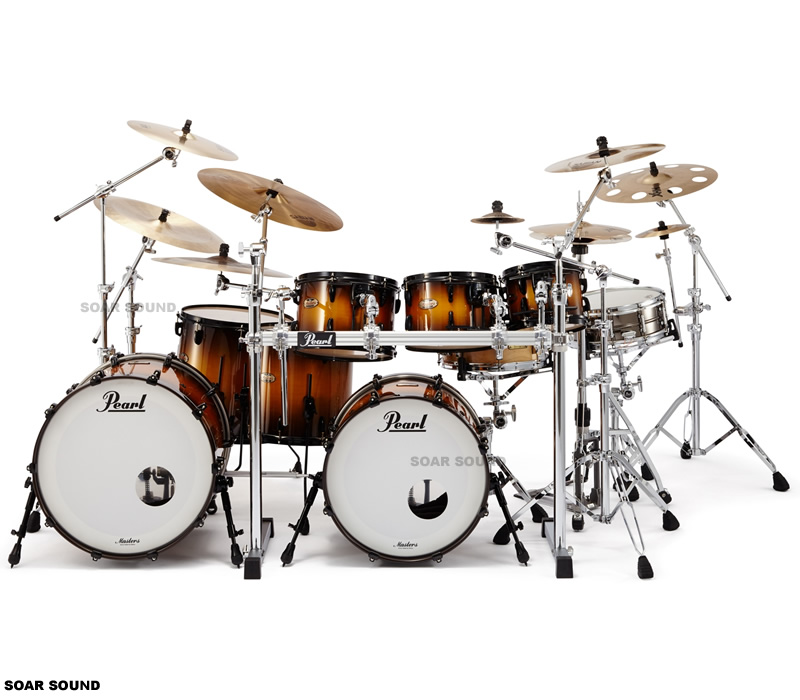 数量は多 Pearl パール Masters Maple Reserve MRV ドラムセット