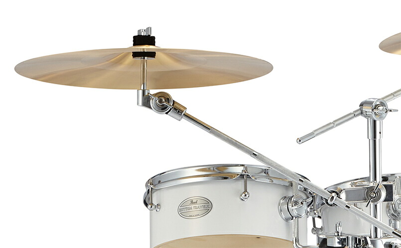 Pearl パール リズムトラベラー 用 アクセサリー Pro Pack for RT シンバル と ホルダー のセット RT-PRP / RTPRP クラッシュシンバル 16\