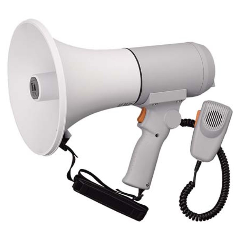 【美品】TOA ER-2015W 拡声器 ホワイト ショルダーメガホン 楽天市場】ER-3115 TOA ハンドル付ショルダーメガホン 15W 拡声