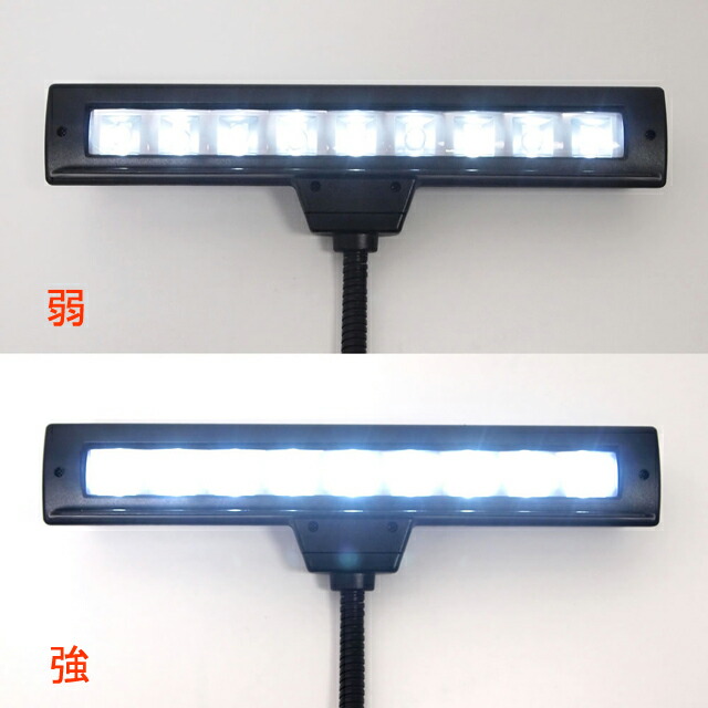 市場 KC 譜面台 LEDライト クリップ式 KML-04