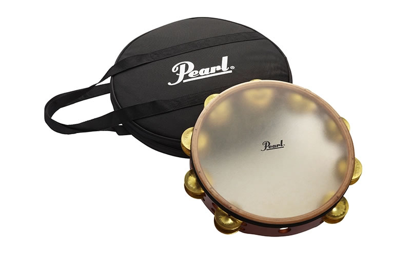 【美品】Pearl エリートタンバリン タンバリン PEARL パール PETM-20 小物打楽器 おすすめ
