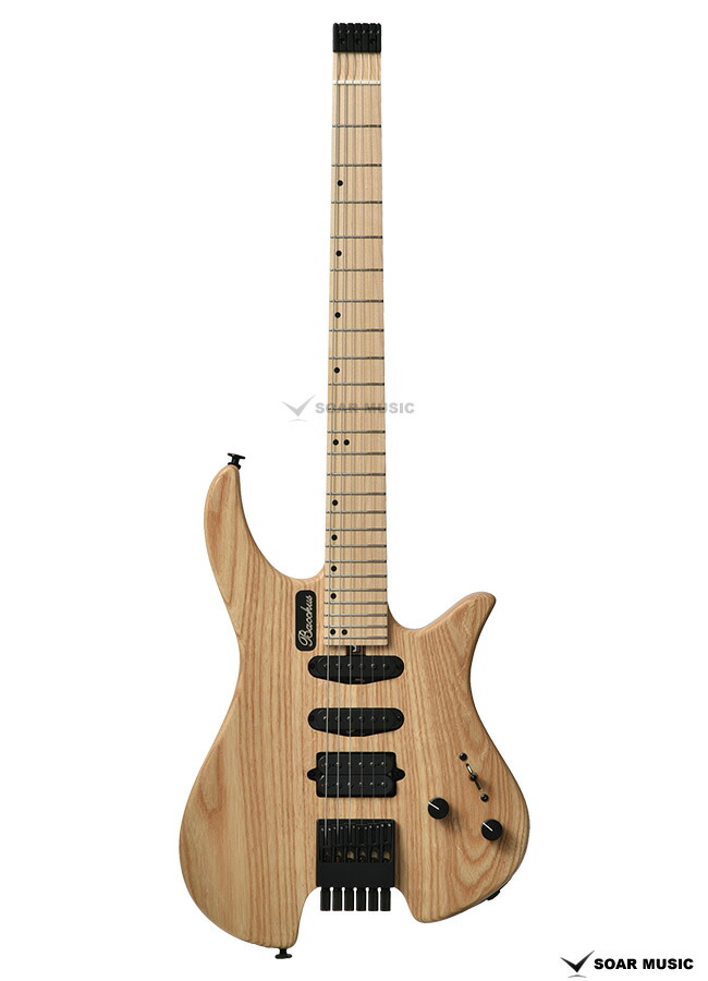 楽天市場】Bacchus バッカス 国産 ハンドメイド ヘッドレスギター G6 