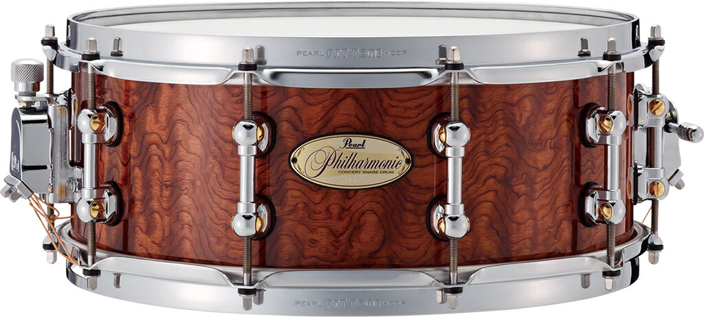 【送料無料!】14" x 5.5" Pearl / パール コンサートスネアドラム フィルハーモニック "PURE" PHTV1455S/C|SOAR SOUND