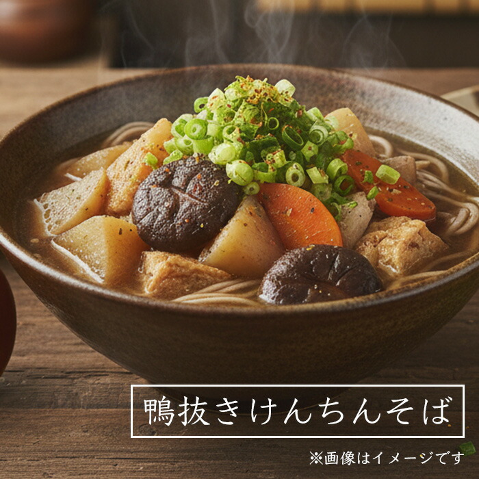 春・夏用 鴨抜き! つけけんちん150g10人前 煮込み 野菜たっぷり 鴨風味 代わりけんちん 28そば