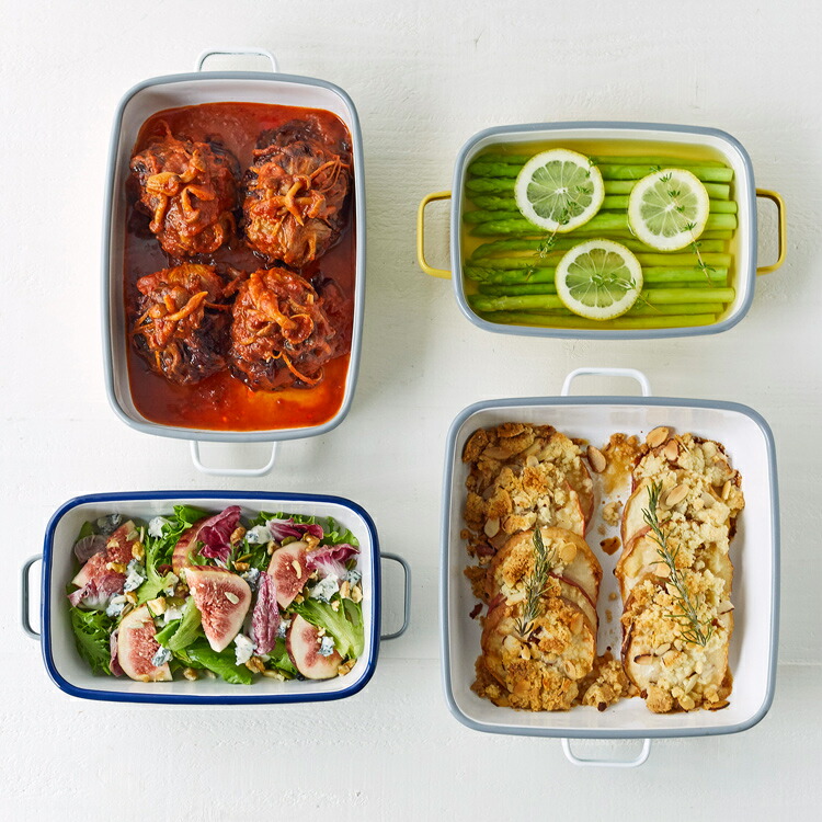 楽天市場 ホーローオーブンディッシュ スクエア 365methods サンロクゴ メソッド 365メソッド 琺瑯 琺瑯容器 キッチン 台所 保存容器 Sobani