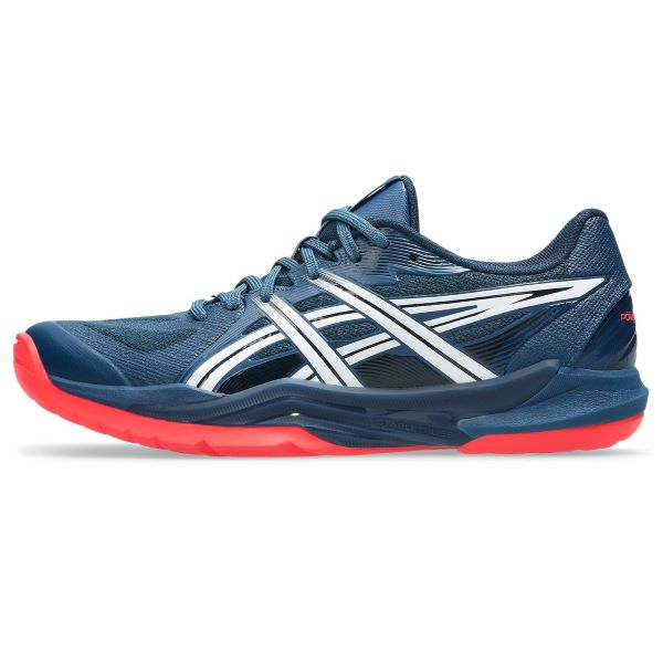 アシックス (asics) ハンドボール インドアシューズ POWERBREAK FF パワーブレイク メンズ ネイビー×レッド 1071A101-400