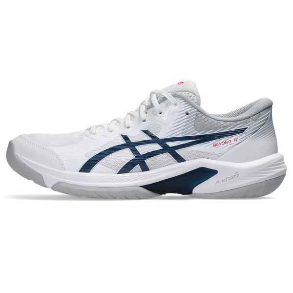 アシックス (asics) ハンドボール インドアシューズ BEYOND FF ビヨンドFF ユニセックス ホワイト×ブルー 1073A057-105