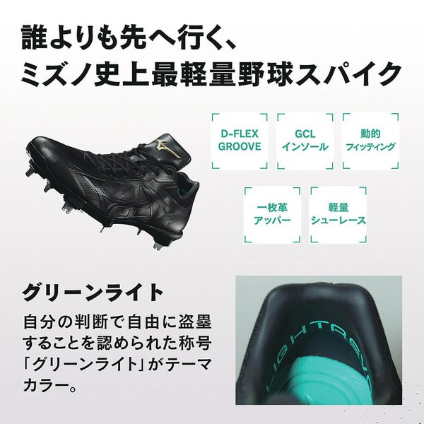 受注生産品 Mizuno ミズノ 野球 ベースボール スパイク グローバルエリート ライトレボエリート 軽量スパイク メンズ 21ss ブラック ホワイト 2e相当 11gm2111 Content Sociallypresent Com
