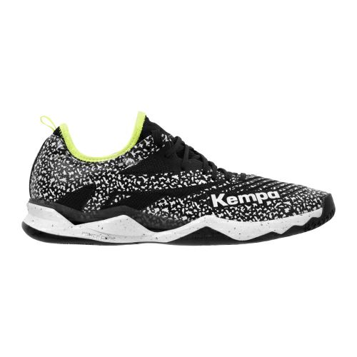 押さえる色つや Kempa(ケンパ) WING LIGHT2.0 ウィングライト2.0 メンズ 室内用 ハンドボールシューズ 200852012 黒いこと黄色【素早さ】【SS2606】