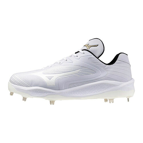 ミズノ (MIZUNO) 野球 金具スパイク 白スパ グローバルエリート クッションレボエリート ワイド (25ss) ホワイトxホワイト 28.5cm 3E 11GM254001