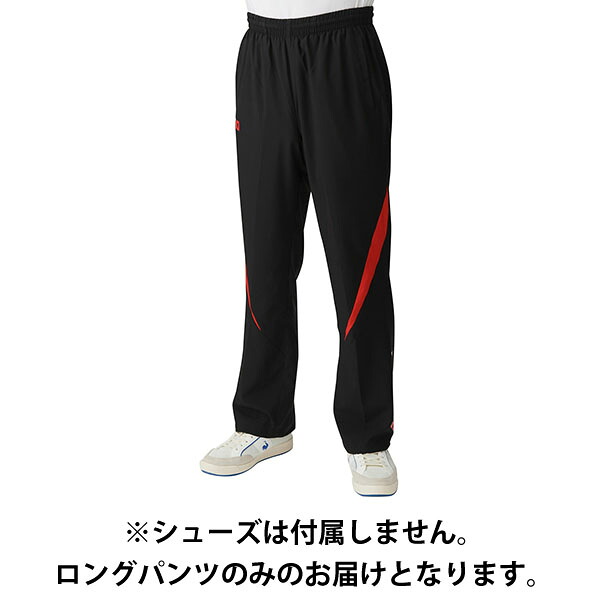 【取り寄せ】アリーナ (arena) 水泳 スイムウエア チームウェア ロングパンツ レギュラーシルエット(25aw) ブラックxレッド S-XO ASS4LPU008-BKRD