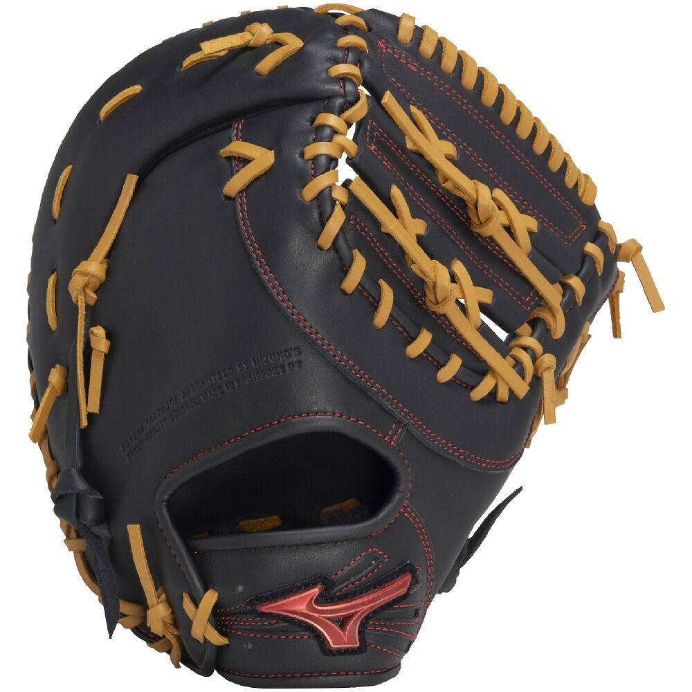 ミズノ (MIZUNO) 原則としてベイスボール 軟式用地球儀 グローヴ WILLDRIVE RED IBE ウィルドライブ 赤いこと 一塁手手用 一塁手グローヴ TK型 (25aw) 黒いこと×キルク 1AJFR33600-0949【SS2606】