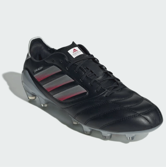アディダス (adidas) サッカー スパイク シューズ COPA ICON 2 ELITE HG/AG JAPAN コパ アイコン 2 エリート メンズ (25aw) ブラック×ルビー×ホワイト 土/人工芝用 JH9225
