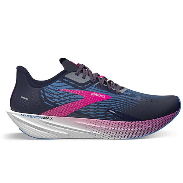 ブルックス (BROOKS) ランニングシューズ スニーカー Hyperion MAX ハイペリオンマックス レディース (25aw) ネイビー×ピンク BRW3772-NBXP