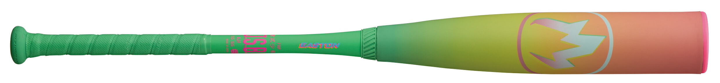 ローリングス (Rawlings) 野球 少年軟式用バット EASTON イーストン HYPE FIRE ハイプファイヤー FRP製バット ジュニア (26ss) ピンク×グリーン 79cm/580g 80cm/590g 81cm/600g AB+-0 ENY6HYP-PKGRN-AB0