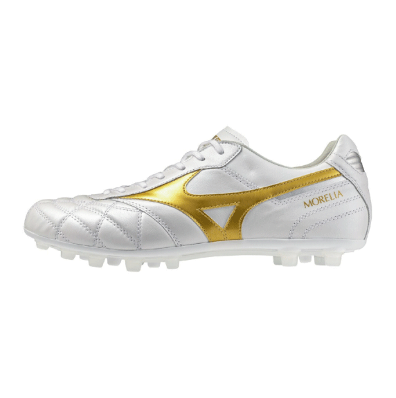 ミズノ (MIZUNO) サッカー スパイク シューズ モレリアII JAPAN AG ジャパン ユニセックス (25aw) スーパーホワイトパール×ゴールド 人工芝用 2E P1GA260350 17,094円