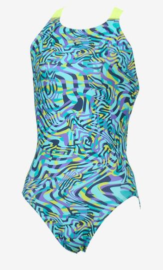 【ネコポス対応可】スピード (Speedo) 水泳 競泳 練習用水着 トレーニング用 ワンピース メイズターンズワイドストラップスーツ レディース (25aw) ターコイズ S-M STW02553-TQ 返品交換不可