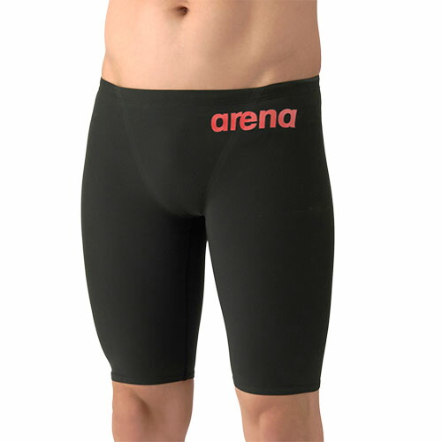 競技場 (arena) 水浴び 競泳水泳着 WA聞きとどける フュージョンワンスパッツ レーシングスパッツ ハーフレッグ ボーイズ お坊っちゃん布切れ水泳着 (26ss) 黒いことx赤いこと 120-140 AS6SRC12B-BKRD【返品取り替えっこ不可】