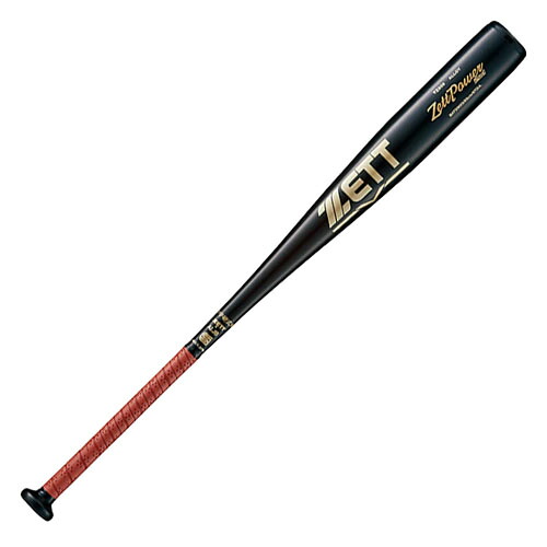 ゼット (ZETT) 少年野球 硬式バット 金属バット ゼットパワー2nd ブラック 84cm 830g ミドルバランス BAT20084-1900