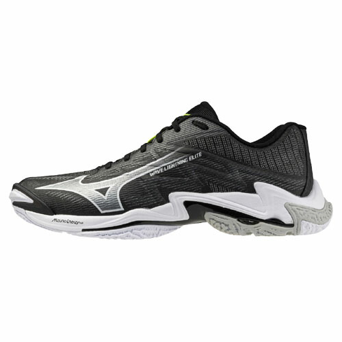 ミズノ (MIZUNO) バレーボールシューズ ウエーブライトニング ELITE エリート ユニセックス (26ss) ブラックxホワイト 22.5-31.0cm 2E相当 V1GA260052