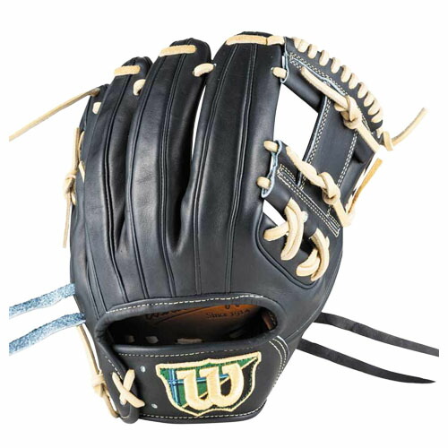 ウィルソン (wilson) 野球 硬式グローブ Wilson staff DUAL ウィルソンスタッフデュアル 内野手用 86型 (25aw) Wブラック サイズ11.5 WBW103645