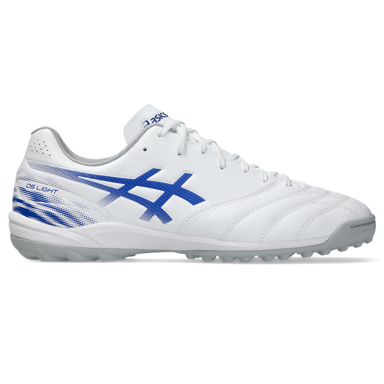 アシックス (asics) サッカー トレーニングシューズ トレシュー ターフシューズ DS LIGHT CLUB TF WIDE ディーエスライト クラブ メンズ (26ss) ホワイト×アシックスブルー 24.5-27.5cm ワイドドラスト 1103A123-100