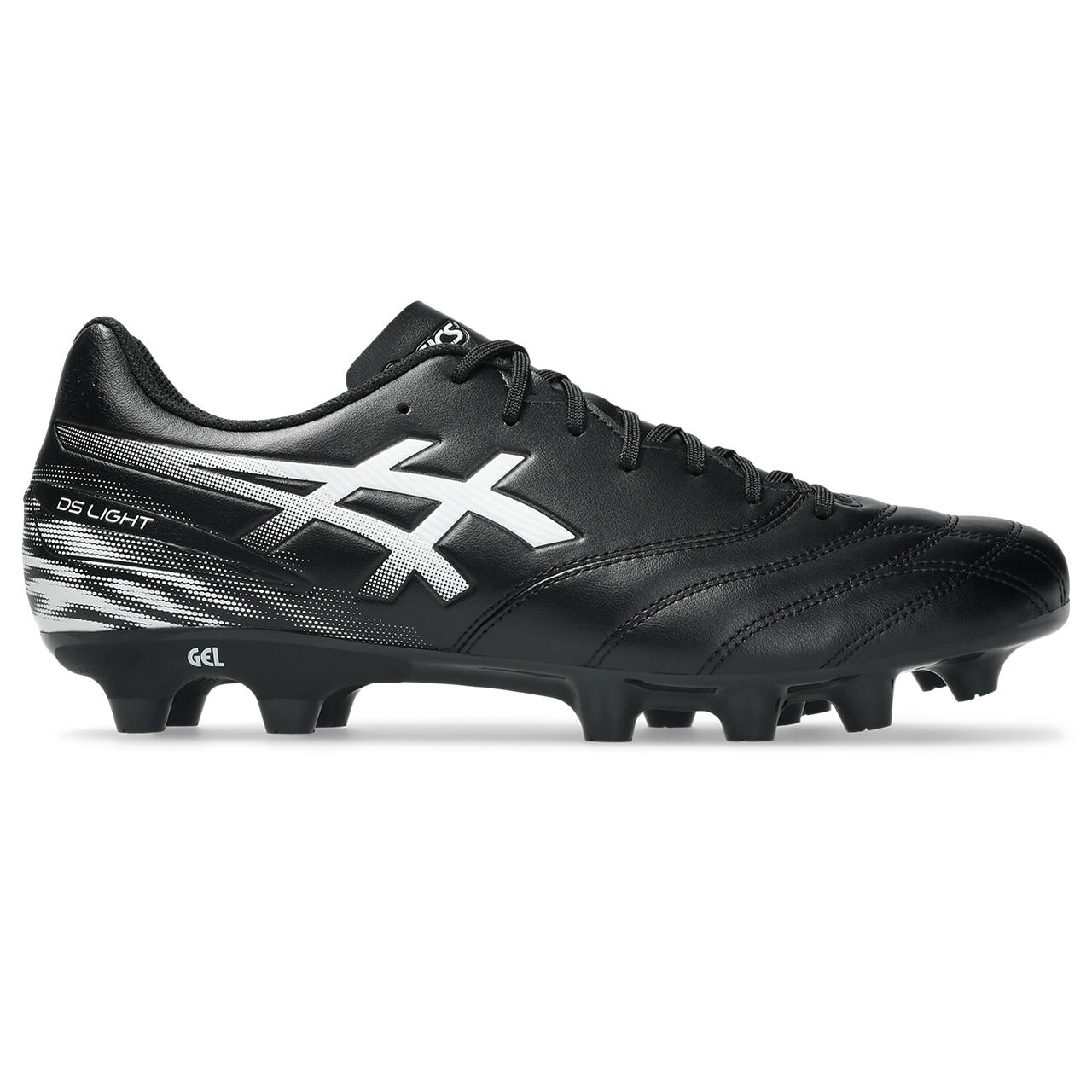 アシックス (asics) 蹴球 スパイク シューズ DS LIGHT CLUB WIDE ディーエスライト 広広とした メンズ (26ss) 黒いこと×白いこと 25.0-28.0糎 ワイドドラスト 1103A128-001