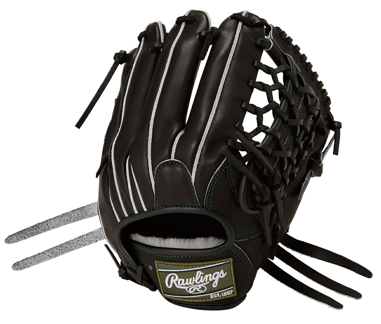 ローリングス (Rawlings) 一般野球 硬式用グローブ グラブ HOH UTILITY ユーティリティ オールラウンド用 (26ss) ブラック サイズ11.75 RH用 左投げ用あり GH6HUN55FS-B|ソブエスポーツ