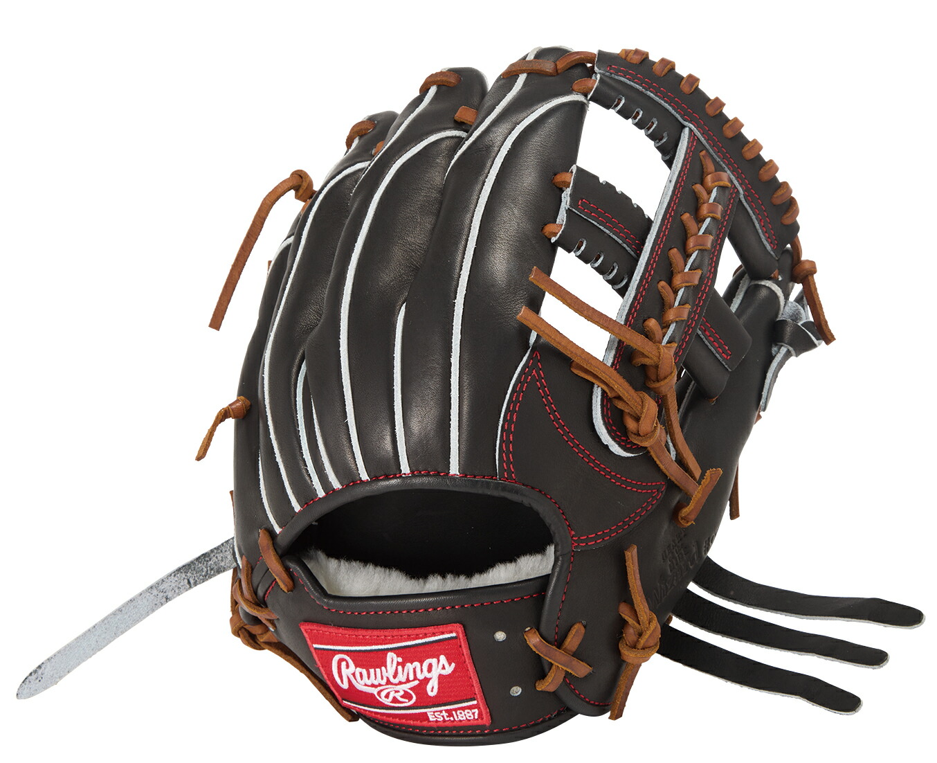 ローリングス (Rawlings) 原則としてベイスボール 軟式用地球儀 グローヴ HOH PRO EXCEL Wizard #02 プロエクセルヴィザード 内野手手用 (26ss) 黒いこと 大きさ11.5 GR6HW2CK4MG-B