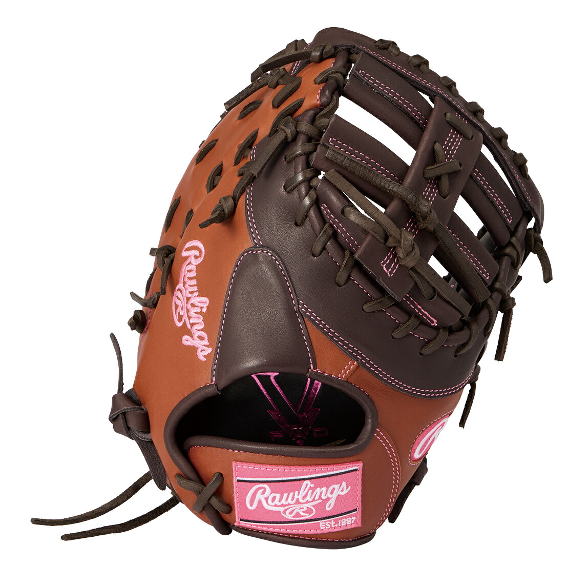 ローリングス (Rawlings) 成人女性ソフトボール 地球儀 グローヴ HOH DP COLORS キャッチャー用 捕手グローヴ (25ss) モカ×赤銅色 大きさ12 GS6HDYZ6-MOBR【SS2606】