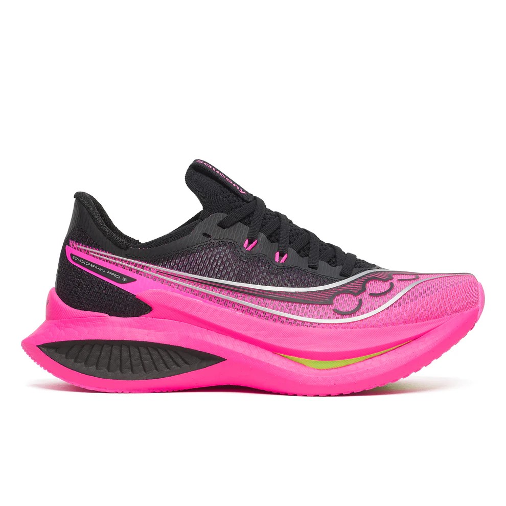 サッカニー (saucony) 駈けっくらシューズ スニーカー ENDORPHIN PRO 5 エンドルフィンプロ5 レディース (26ss) 黒いこと×ぼうぜん自失 22.5-25.5糎 S11064131 S11064-131