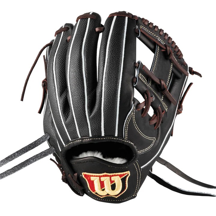 ウィルソン (wilson) 一般野球 硬式用グローブ グラブ Wilson Staff DUAL ウイルソンスタッフ デュアル 内野手用 1723型 (26ss) ブラックSS サイズ11.75 WBW102909