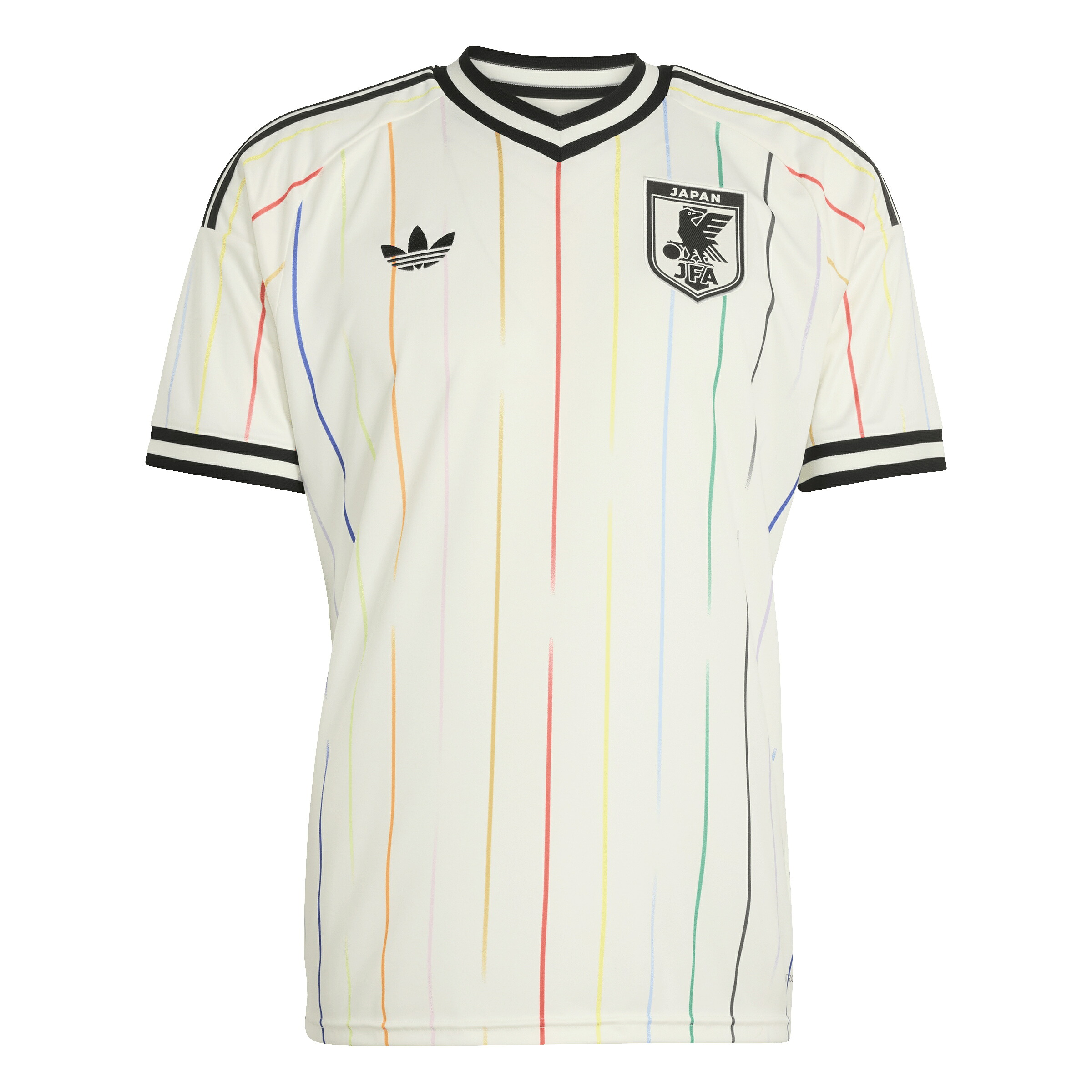 アディダス (adidas) サッカーウエア 日本代表 2026 アウェイ レプリカユニフォーム 半袖 メンズ (26ss) オフホワイト×ブラック S-2XL KLG77-JN1872