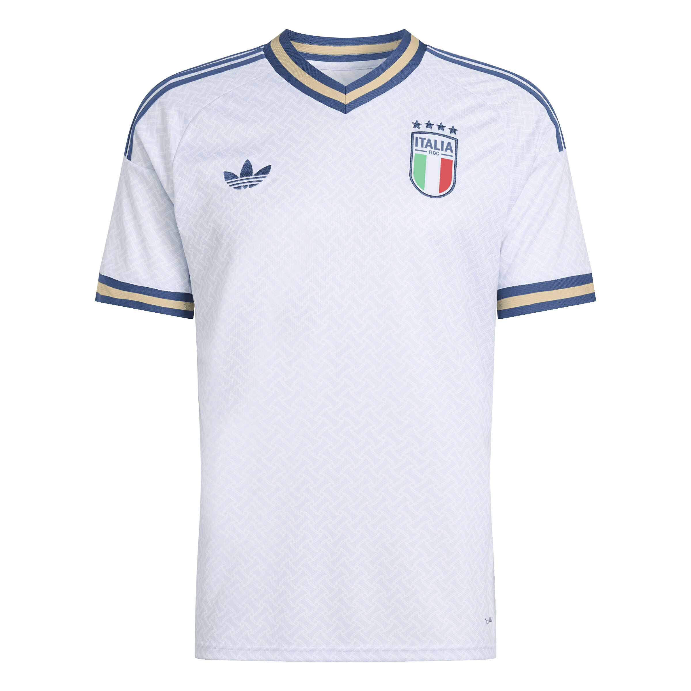 アディダス (adidas) サッカーウエア イタリア代表 2026 アウェイ レプリカユニフォーム 半袖 メンズ (26ss) アエロブルー L SS672-KC8704