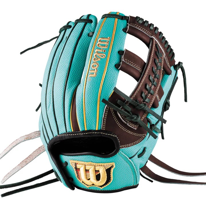 ウィルソン (wilson) 女子ソフトボール グローブ グラブ Wilson Queen DUAL クィーン デュアル 内野手用 D5型 (26ss) Dブラウン×ティールSS サイズ11.5 WBW104490