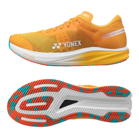 ヨネックス (Yonex) ランニングシューズ カーボンクルーズ エアラス メンズ (23aw) マンゴー オレンジ フルマラソン4時間前後 SHRA2M-476【SS2312】【KS】【SALE】【SS260650】|ソブエスポーツ