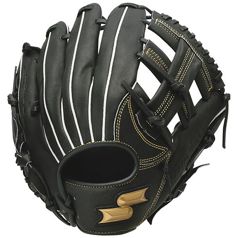 エスエスケイ (SSK) 少年野球 軟式グローブ ウインドリーム ジュニア オールラウンド (24ss) ブラック サイズM WJG324-90