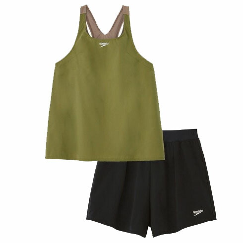 値下げ♪2回着用　speedoエアパ　Lサイズ　セージグリーン　SFW22303 sfw22303-sg.jpg