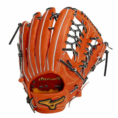 MizunoPro 硬式グローブ オレンジレザー Mizuno Pro ミズノプロ 硬式 グローブ グラブ 内野手用 限定皮革