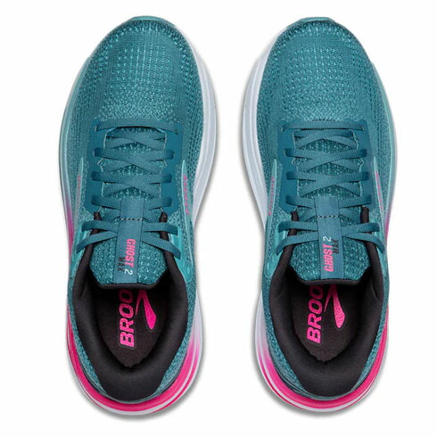【500円クーポン発行中】 ブルックス (BROOKS) ランニングシューズ スニーカー Ghost MAX2 ゴーストMAX2 レディース グリーン BRW4202-GRN【SALE】