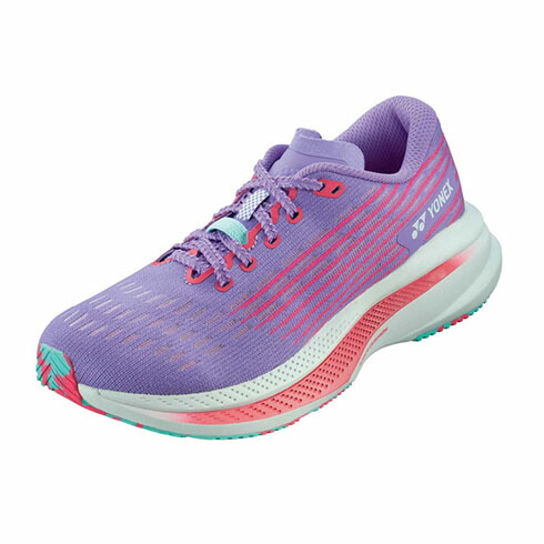 【500円クーポン発行中】 23.5cm ヨネックス (YONEX) ランニングシューズ カーボンクルーズSR レディース (24aw) バイオレット パープル SHRSR1L-044【SS260350】【KS】
