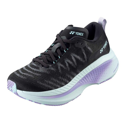 ヨネックス (YONEX) 駈けっくらシューズ 炭素船路XR レディース (24aw) 黒いこと×パープル SHRXR1L-537【KS】【SALE】【SS260650】